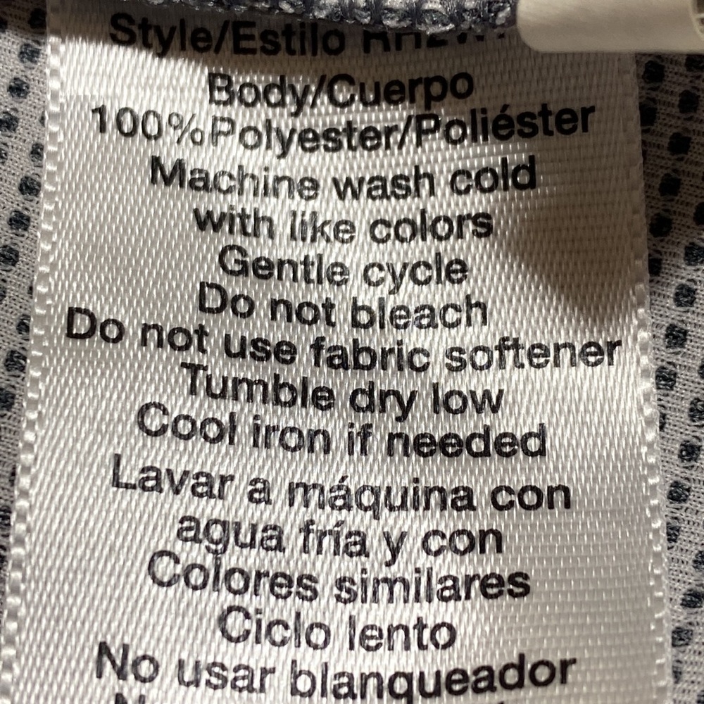 Avia Grey Sleeveless Sports Athletic Running Yoga Top XXL - Picture 6 of 7